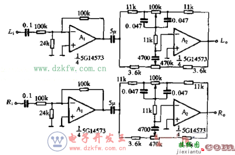八款模拟电路设计原理图详解，最简单音调电路图大全  第1张