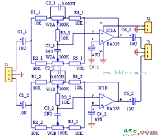 八款模拟电路设计原理图详解，最简单音调电路图大全  第8张