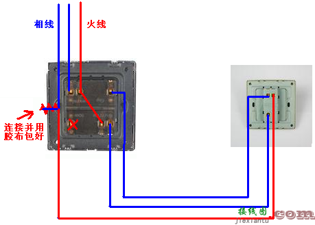 三孔插座接线示意图-220v插座接线图解 第12张