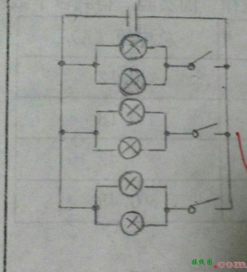 楼梯灯三控开关电路图-220v电灯双控开关接线图  第10张