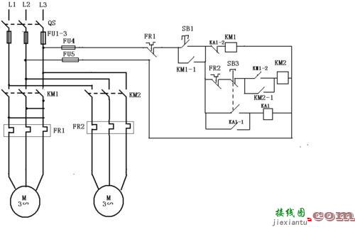 顺停逆开关接线图-220v顺逆停开关接线图  第6张