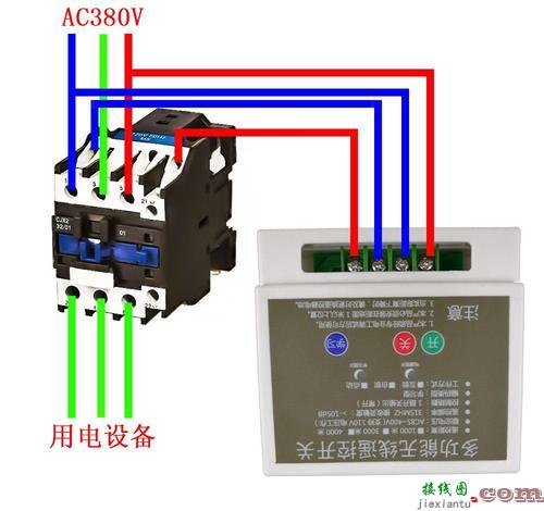 380v6孔倒顺开关接线图-380v直控按钮开关接线图  第8张