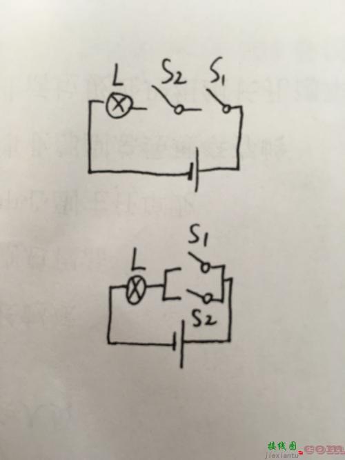 单联单控开关-220v灯泡开关实物接线图  第8张