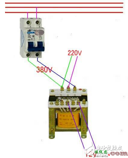 380v变36v变压器接线图  第10张