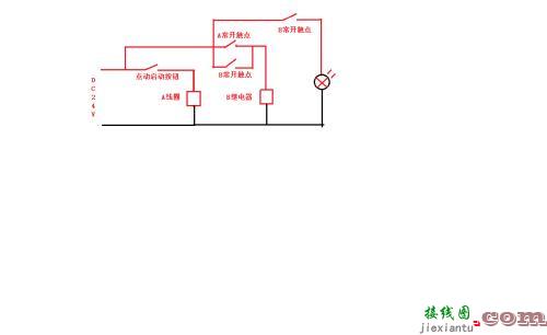 一个灯两个开关电路图-一控2灯接线图解  第4张