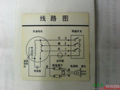 单相电机四根线接线图-220v电机4根线电容接法  第8张