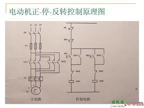 单相电机正反转接法-220v电机正反转接线图  第7张