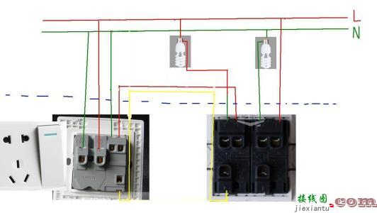 电灯双控开关接线图-双控灯开关怎么接线  第5张