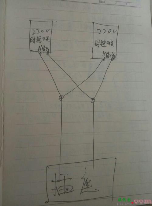 220v压缩机电容接线图-220灯开关接线图片  第5张