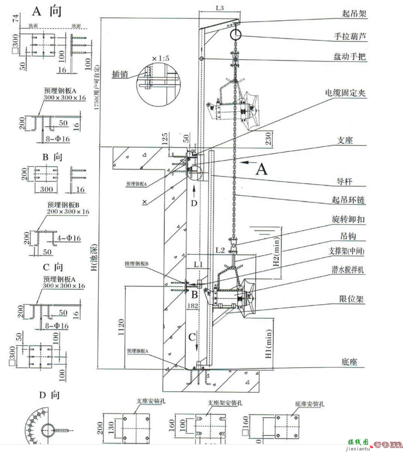 220v倒顺开关实物接线图-搅拌机倒顺开关怎么接  第1张