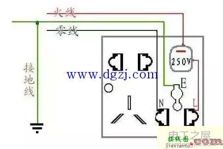 开关控制电灯不控制插座接线图  第1张