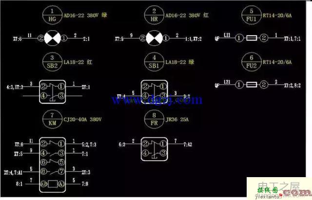 电气接线图识图方法讲解  第1张