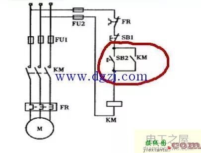 接触器带灯按钮自锁接线图解  第3张