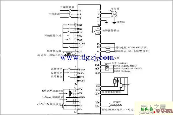 变频器工作原理_变频器接线图_变频器接线方法  第2张