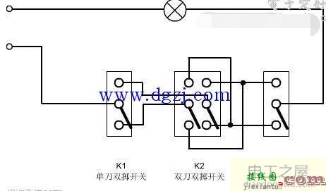 三开双控开关怎么接线?三开双控开关接线图实物图  第2张