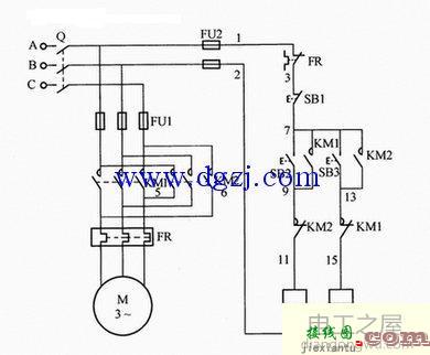 接触器互锁电路图_接触器互锁接线图原理  第1张