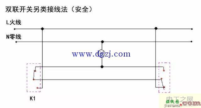 双控开关三种接线图解_双控开关三种接法图  第2张