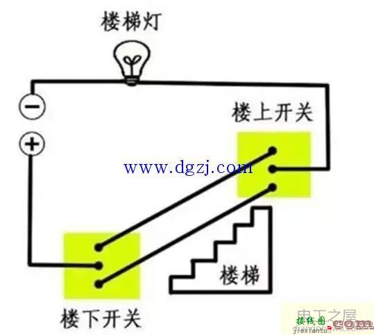 双控开关的线路图及接线图  第2张