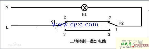 单联双控开关怎么接线?单联双控开关接线图  第1张