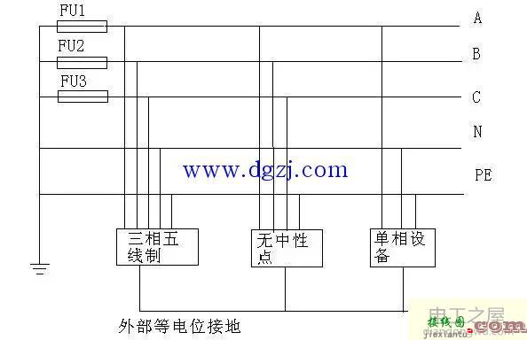 三相四线星形接法_三相四线制接线图  第2张