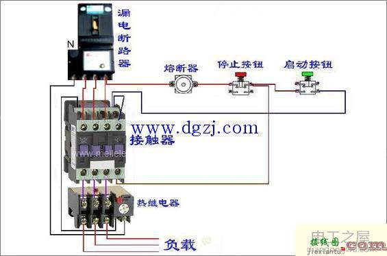 按钮开关怎么接线?按钮开关接线图  第3张