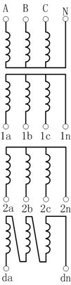 三相直接接地电压互感器接线图  第2张