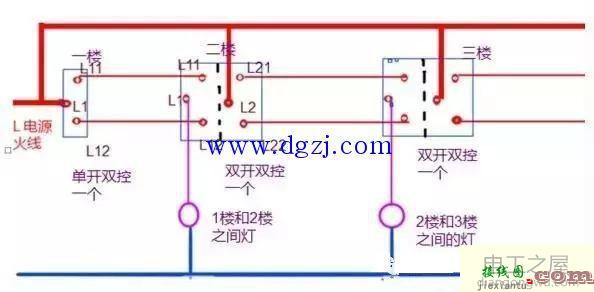 [什么是三控开关]三控开关接线图  第2张