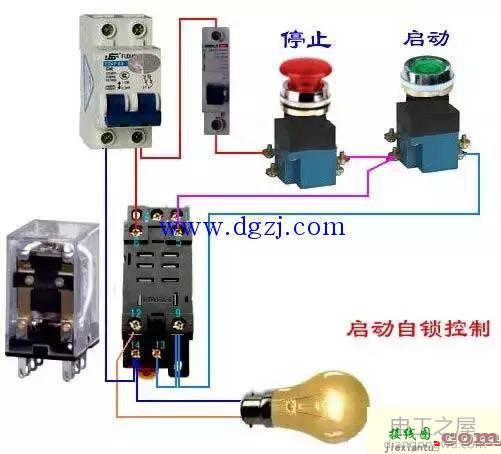 中间继电器选型及中间继电器接线图图解  第3张