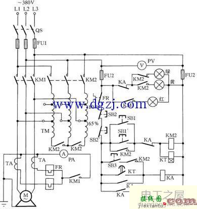 电动机降压启动方式及原理接线图大全  第19张