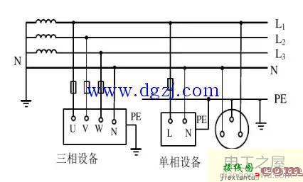 tt系统接线图和tt系统的优缺点  第1张