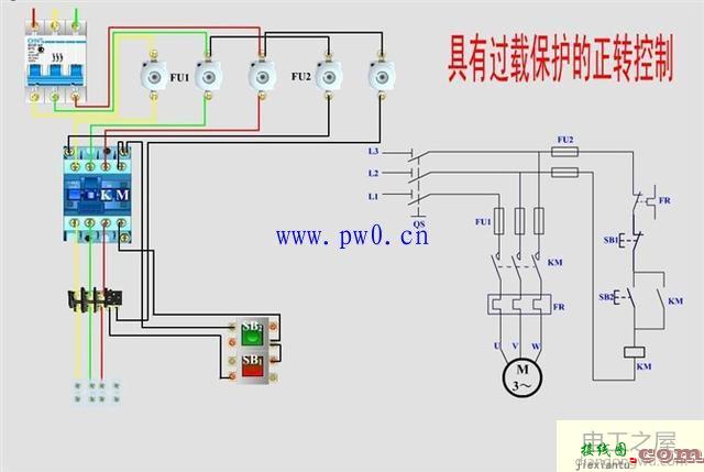 电动机控制电路精选_电动机控制电路接线图  第1张