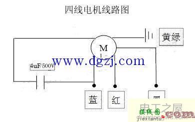 抽油烟机控制板与电机接线图  第2张