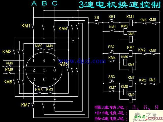 三速电机的接法_三速电机接线图  第2张