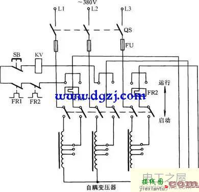 电机降压启动接线图及电机降压启动接线方法  第1张