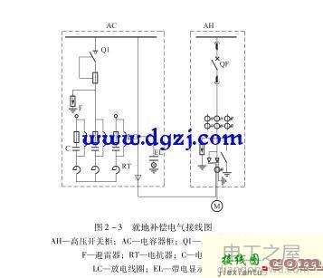 电动机就地补偿计算公式及接线图  第1张