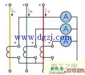 电流互感器接线图_三相四线电流互感器接线图  第4张