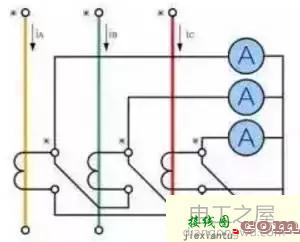 电流互感器接线图_三相四线电流互感器接线图  第5张