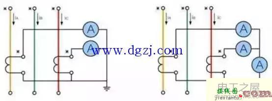 电流互感器接线图_三相四线电流互感器接线图  第6张