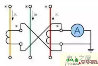 电流互感器接线图_三相四线电流互感器接线图  第7张