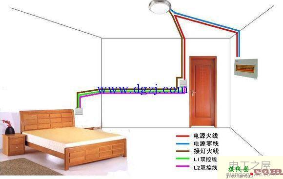 双控三控四控开关接线图  第5张