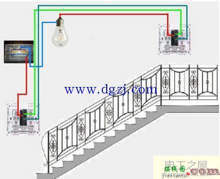 双控三控四控开关接线图  第2张