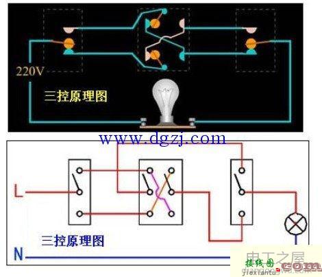 双联开关接线图实物图  第6张