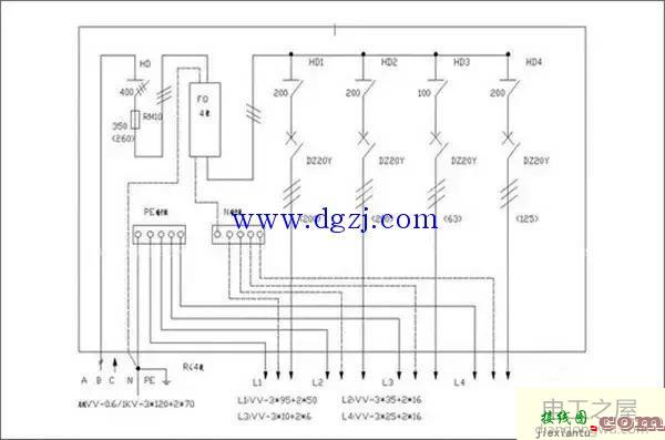 家庭配电箱接线图解入门_家用配电箱接线图解  第1张