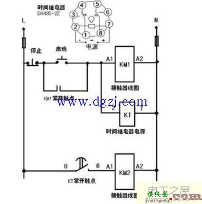 时间继电器接线图和图形符号  第3张