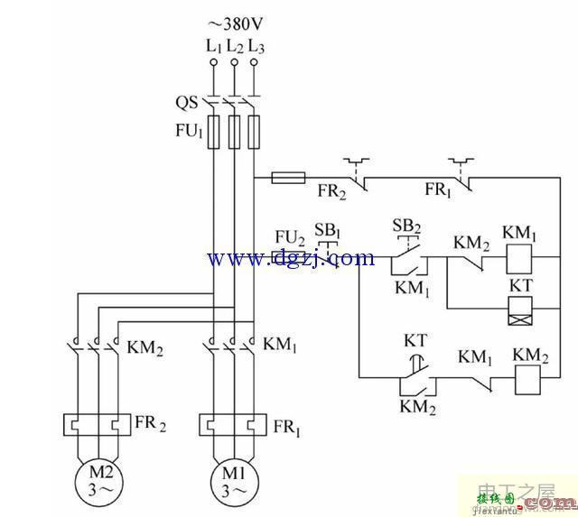 电工控制线路接线大全_电工电路图与接线图大全  第5张