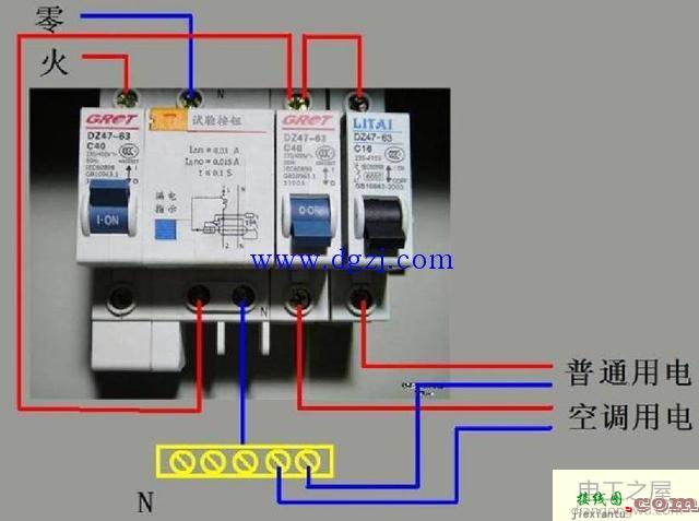 配电箱接线图和配电箱系统图讲解  第2张