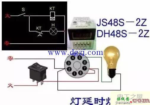 电工常见电路图_电工最常见电路图_电工常见电路实物接线图  第8张