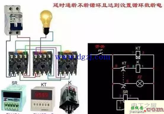 电工常见电路图_电工最常见电路图_电工常见电路实物接线图  第7张