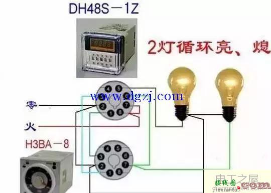 电工常见电路图_电工最常见电路图_电工常见电路实物接线图  第15张