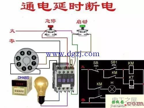 电工常见电路图_电工最常见电路图_电工常见电路实物接线图  第19张